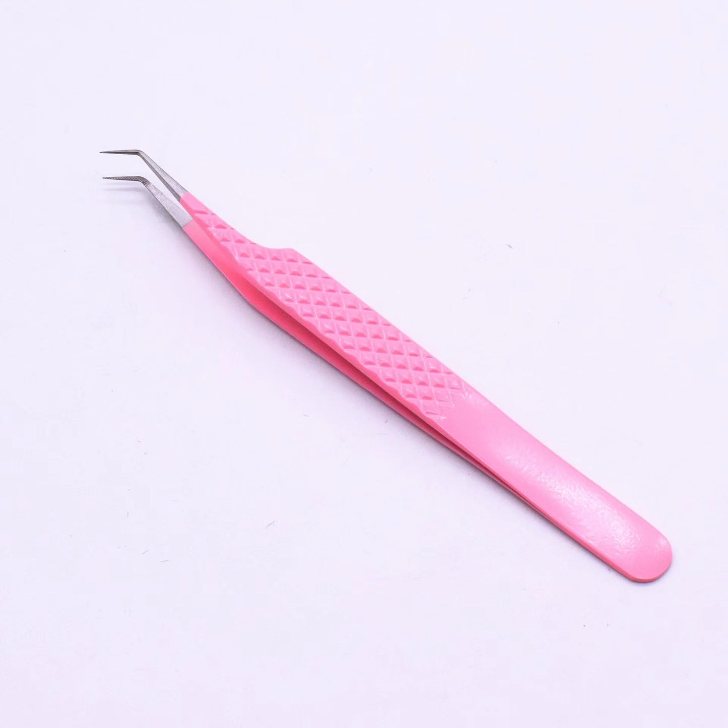 PINK-03 45°-Degree Fiber Tip Tweezers