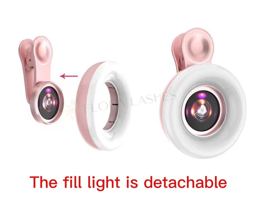 Fill Light HD Macro 2 In 1 Mobile Phone Lens