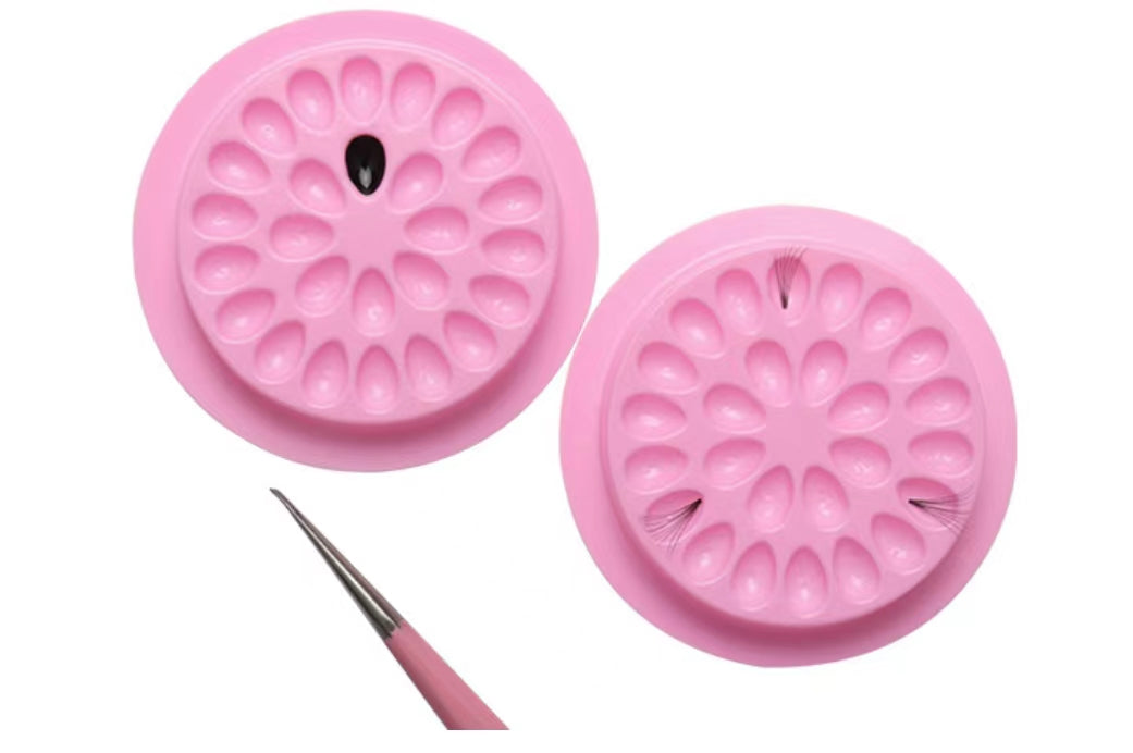 Disposable GLUE FLOWER for Eyelash Extensions 10 PCS/Pack