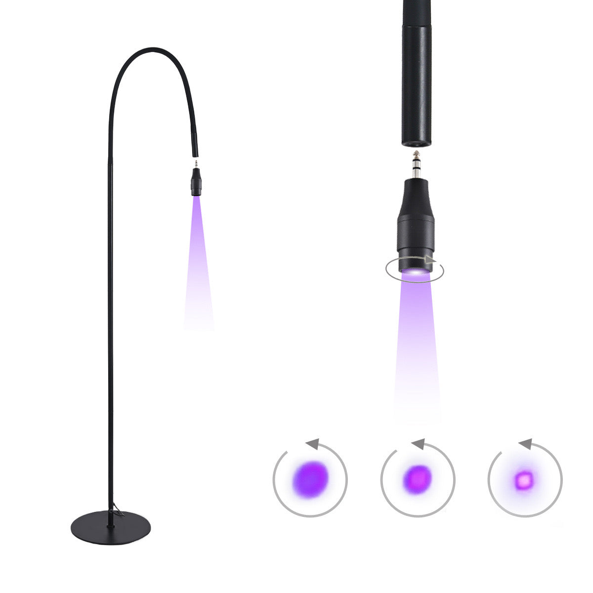 Floralashes UV Replaceable LED Lamp Glue System