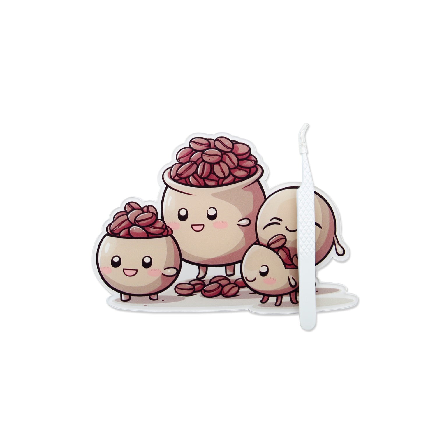 Coffe Style Lash Pallet For Eyelash Extensions