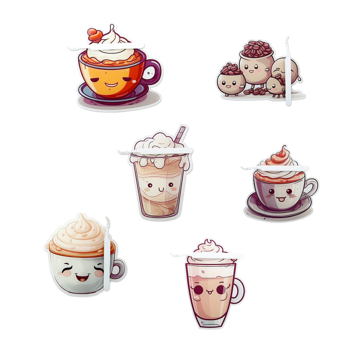 Coffe Style Lash Pallet For Eyelash Extensions