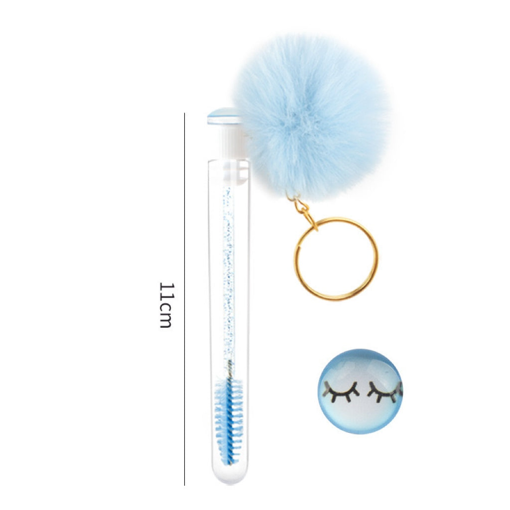 Eyelash Brushes With Fur ball