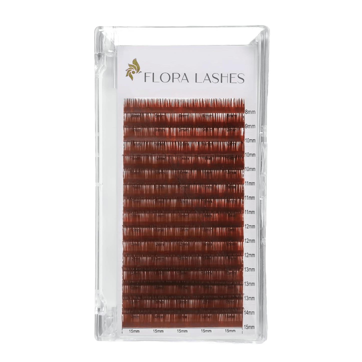 0.07MM Brown Color Volume Eyelash Extensions