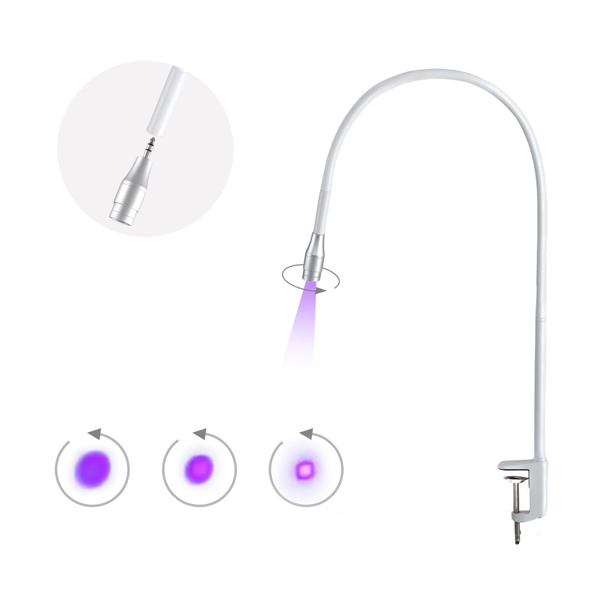 Floralashes UV Replaceable LED Lamp Glue System