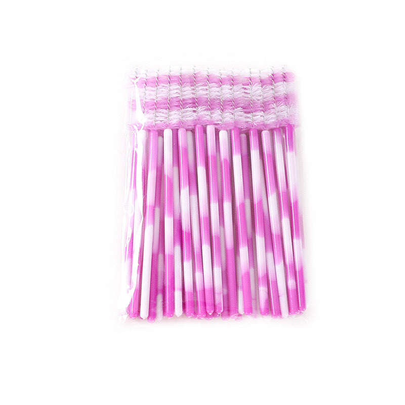 Disposable Mascara Wands Candy Color 50pcs/pack