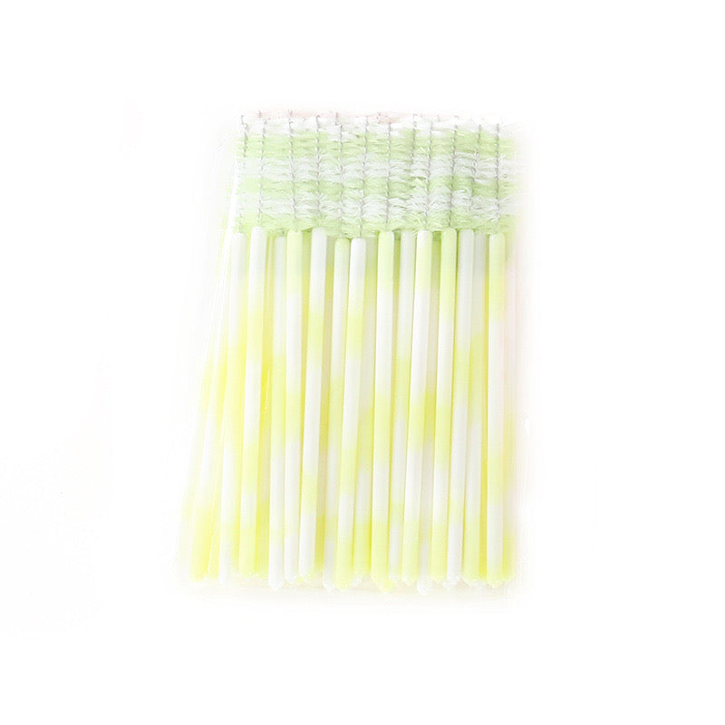 Disposable Mascara Wands Candy Color 50pcs/pack