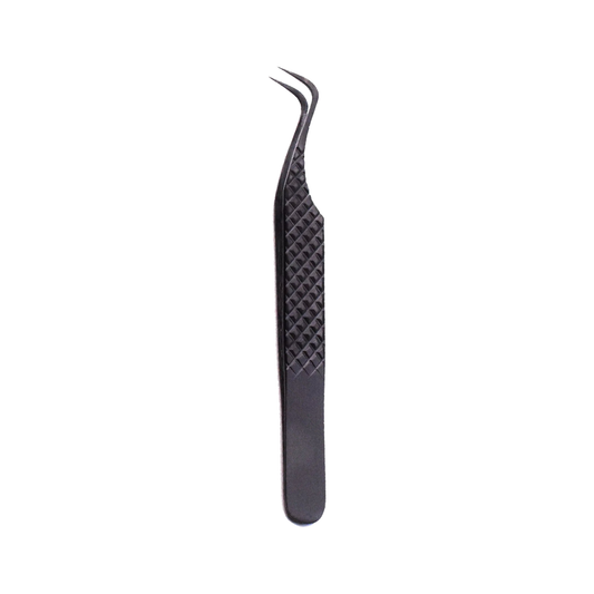 New Style BLACK Fiber Tip Tweezers