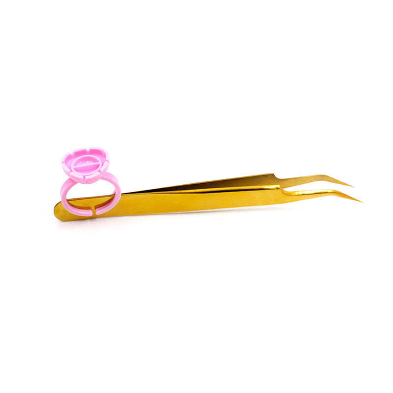 Smart Glue Ring 100 PCS-Clip To Tweezer